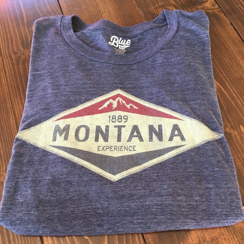 Montana T-shirt, navy blue